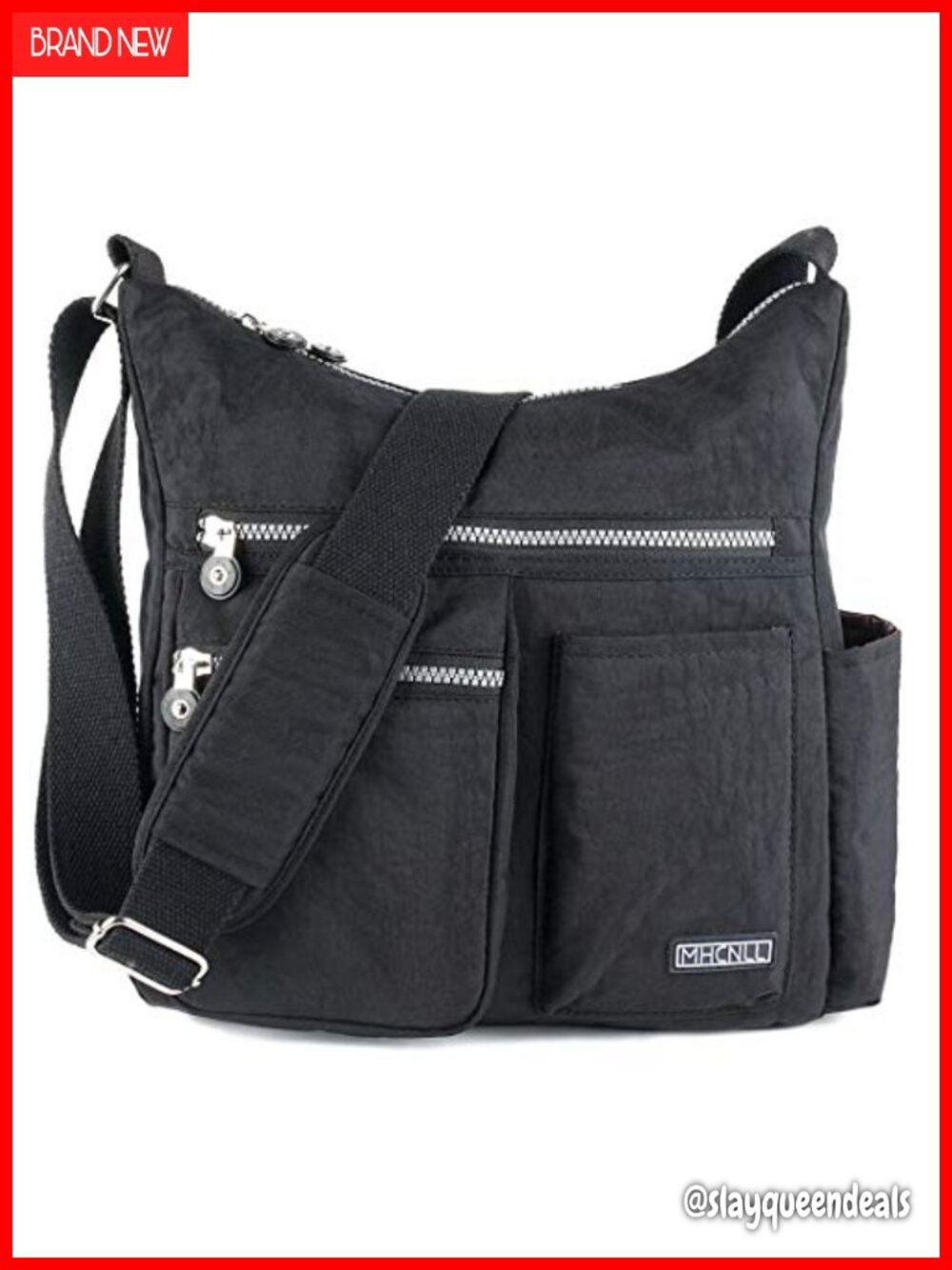 Nylon Crossbody Purse RFID Anti-Theft Lightweight Travel Messenger Bag